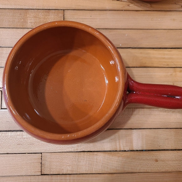 De Silva Terracotta Soup Bowl / Baking Dish with Handle Made in Ita… - Picture 2 of 3
